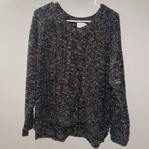Time and Tru Colorful Knit Sweater